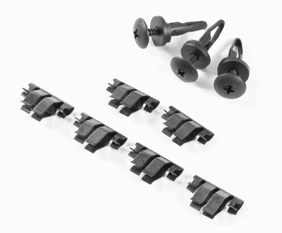 1994-2004 Ford Mustang Cowl Grille Panel Attaching Hardware Retainer Kit - Image 1 of 1