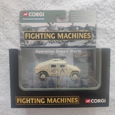Corgi CS90087 Hummer Utility US Army Operation Desert Storm Fighting Machines  - Image 1 of 3