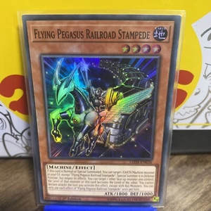 Flying Pegasus Railroad Stampede - LED4-EN036 - 1st Edition - Super Rare - Picture 1 of 2