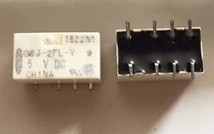 2Pcs = G6J-2FL-Y 5VDC Signal Relay 8Pin NEW - Imagen 1 de 1