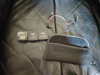 RØDE Rode Wireless Go II Dual Channel Wireless Microphone Audio System Pod Cast - Image 1 of 2