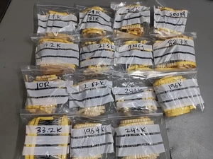 Joblot Of Dale Metal Film Resistor DALE ERC55 / Others 15 Different Values - Picture 1 of 16