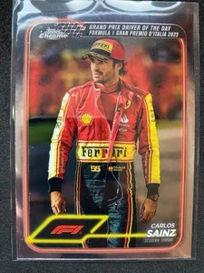 2024 TOPPS Chrome Formula 1 Grand Prix Driver of the Day 1 172 Carlos Sainz - Bild 1 von 2