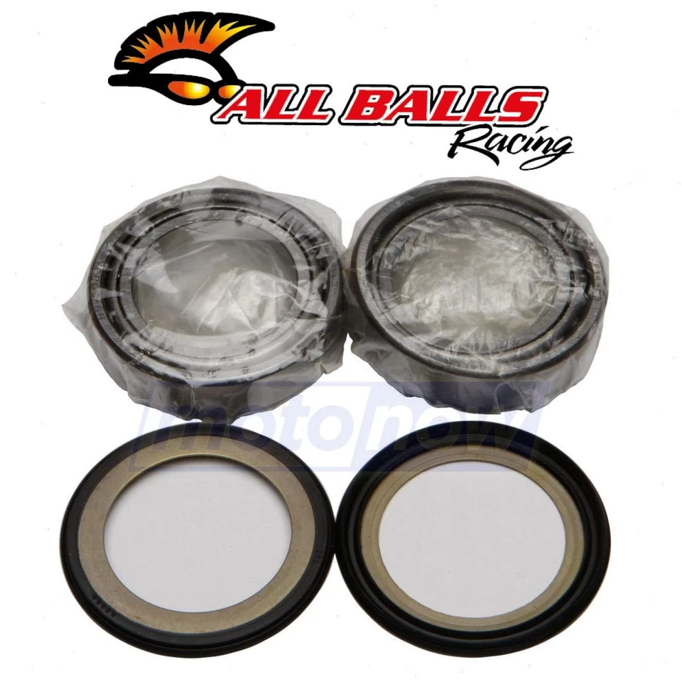 All Balls Steering Stem Bearing Kit for 2006-2010 Kawasaki VN2000F Vulcan hk Foto 1 de 4