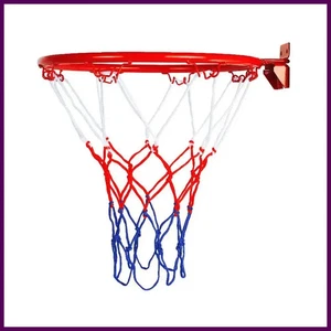 32cm Steel Hanging Basketball Wall Basketball Rim With Screws Mounted Goal Hoop - Picture 1 of 26