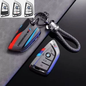 Remote Key Fob Cover Case Shell for BMW 3 5 X3 X5 X6 M3 M4 7 - Picture 1 of 3