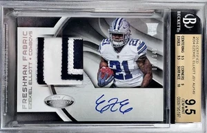 🔥 Ezekiel Elliott RPA 2016 Panini Certified Auto Patch /149 BGS 9.5 GEM MT WOW! - Bild 1 von 2