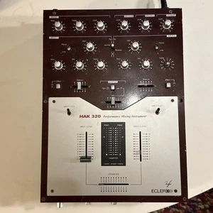 Ecler HAK 320 DJ Mixer Audio audiophile record player turntable phot 2ch READ!! - Picture 1 of 14