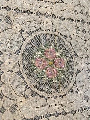 Antique Indian Embroidery - Image 1 of 4