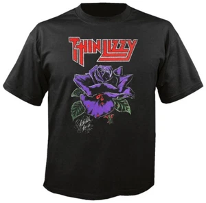 THIN LIZZY - Cover - Black Rose - T-Shirt - Imagen 1 de 1