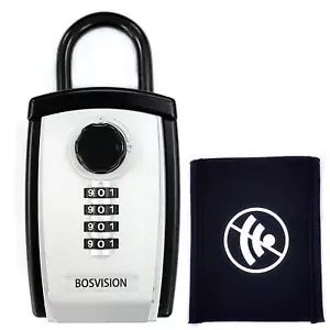 Bosvision Portable Lock Box/Key Safe with one Faraday Bag for Car Key Fob, large - Picture 1 of 9
