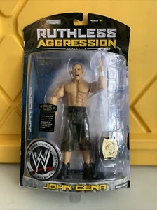 2007 Jakks Pacific WWE Ruthless Aggression Series 26 John Cena Figur mit Gürtel - Bild 1 von 9