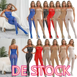 Damen`Strampler Einfarbig Body Sport Jumpsuit Hose Mit Weitem Bein Lässig Yoga - Bild 1 von 111