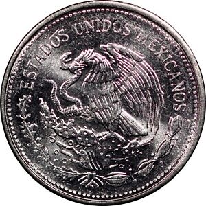 MEXICO 1 Peso 1986 Mo. KM#496, Uncirculated BU coin