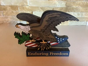 Sheila’s USA07 Endurance Freedom The Spirit Of America Wood Plaque 9/11 - Picture 1 of 6