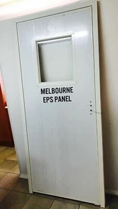 Insulated 50mm PA Access Door With Glass - Picture 1 of 6
