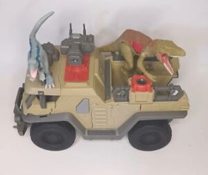 Jurassic World Dominion Capture And Crush Truck Vehicle & Figures Lot Of 3
