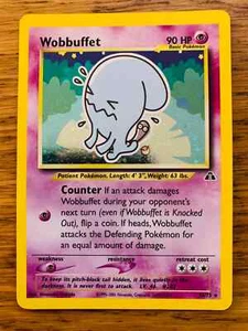 FAST NEUWERTIG! Wobbuffet (16/75) Holo Neo Discovery Pokémonkarte! SCHNELL & KOSTENLOS P&P! - Bild 1 von 2