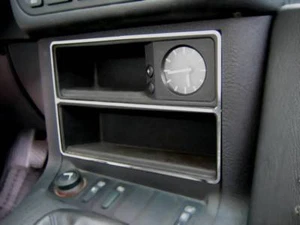 D Chrom Rahmen für Ablage vorne / BMW E36 - nur 320i - Edelstahl poliert - Picture 1 of 3