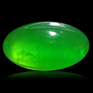 1.51 ct Stunning Oval Cabochon Shape (12 x 7 mm) Green Opal Natural Gemstone - Picture 1 of 1