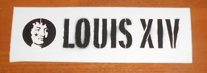 Louis XIV Bumper Sticker 2-Sided Original 2005 Promo 6x2 - Imagen 1 de 2