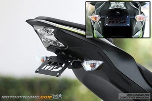 Complete Fender Eliminator Tidy Tail w/ LED Plate Light fit 20-24 Kawasaki Z900 - Picture 1 of 1