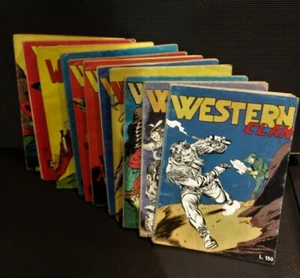 11 Comics: WESTERN CLAN - Year 1972/73 - Issues From 1 To 11 Complete Series - Picture 1 of 7