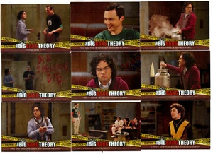 2012 THE BIG BANG THEORY SEASONS 3&4 THE ELEVATOR 9-CARD INSERT SET - Picture 1 of 1