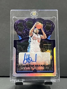 2021-22 Panini Crown Royale Basketball Elton Brand Purple Autograph SP #’d /25 - Picture 1 of 2