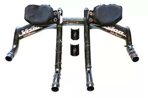 FSA Vision Carbon TT Time Trial Aerobars 42cm Wide, 31.8 Clamp, 250mm Extensions - Picture 1 of 7