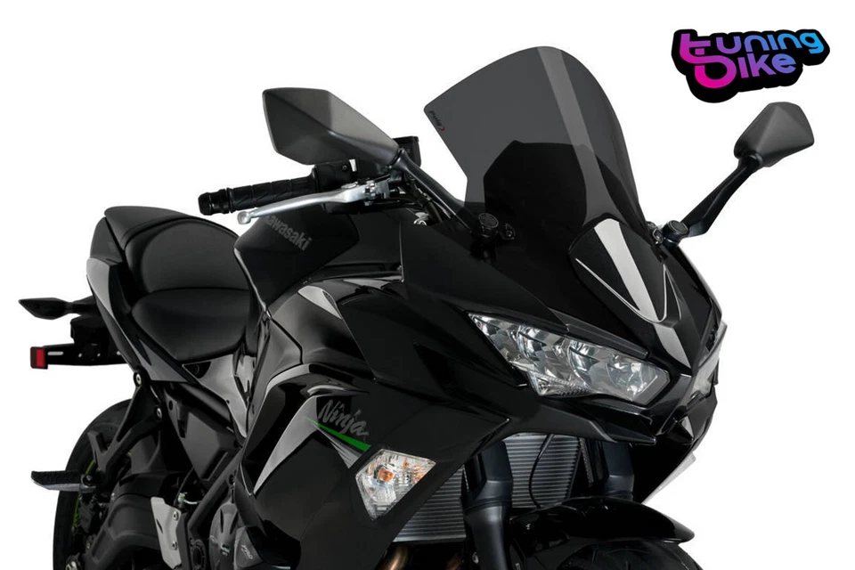 PUIG FAIRING R-RACER FOR KAWASAKI NINJA 650 2021 DARK SMOKE - Image 1 of 1