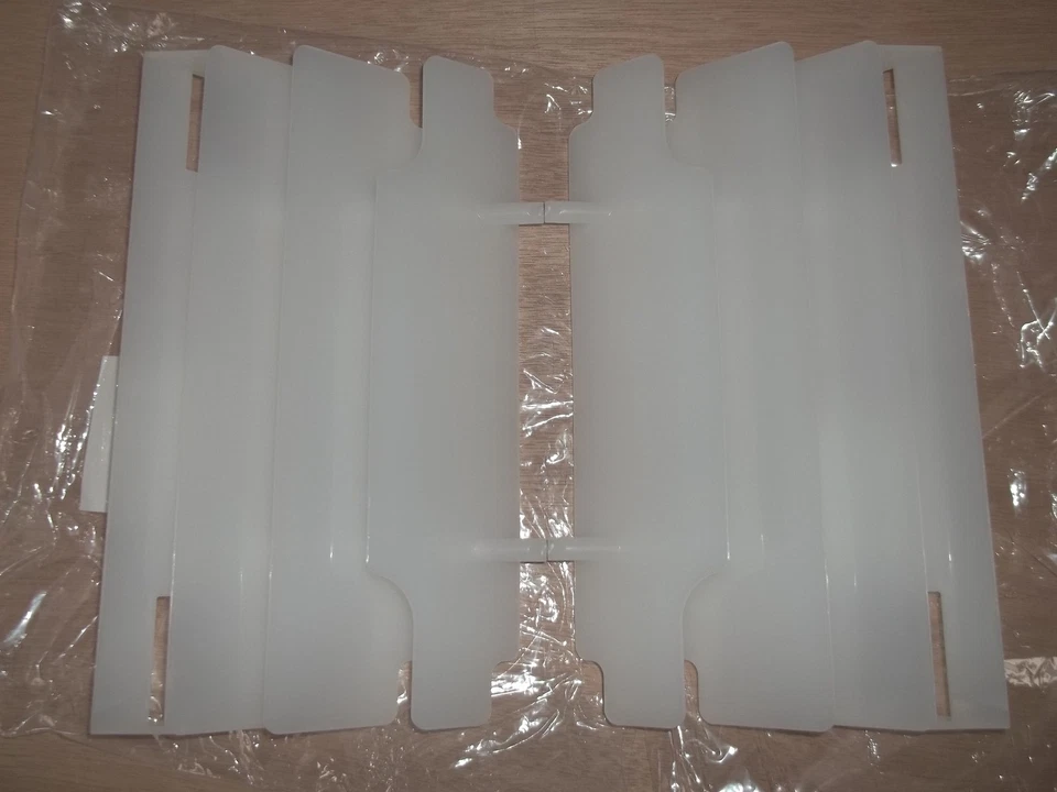 Nuevos protectores de radiador blancos Kawasaki KX125 KX250 KX500 KX 125 250 500 KDX250 KDX Foto 1 de 1