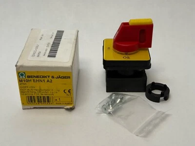 Switch Benedikt M10H-EHN1-A2 M10HEHN1A2 - Imagem 1 de 4