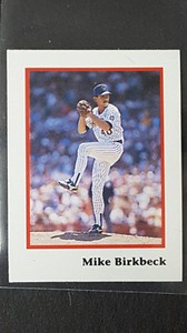 1990 Publication's International Mini Sticker Baseball A-G * Pick Your Player *