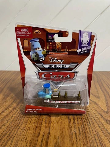 Disney World of Cars Wheel Well Guido Mel Dorado Show 1:55 Scale 2013 Cover