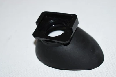 Adaptador de ocular redondo rectangular cuadrado Nikon F con ocular de goma Foto 1 de 4