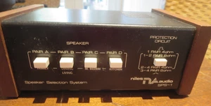 Interruttore selettore sistema di selezione altoparlanti W@W Niles Audio SPS-1 da tavolo (4 coppie) - Foto 1 di 5