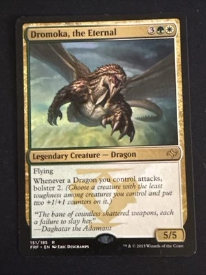 1x Dromoka, the Eternal (151) Fate Reforged LP MTG Magic the Gathering x1 MKE - Image 1 of 2