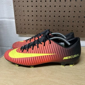 Botines de fútbol Nike para hombre Mercurial Victory VI FG negro carmesí 831964-870 talla 13 - Imagen 1 de 9