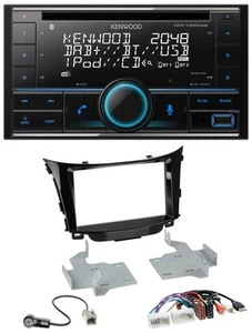 Kenwood CD 2DIN DAB USB MP3 Bluetooth Autoradio für Hyundai i30 ab 2012 AUX USB - Bild 1 von 8