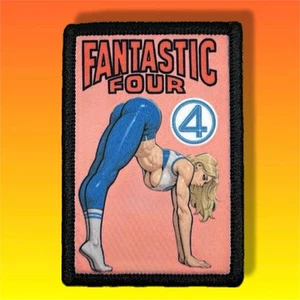 Fantastic 4 Sue Storm Invisible Woman Rivals Patch / Military ARMY Tactical 724 - Picture 1 of 8
