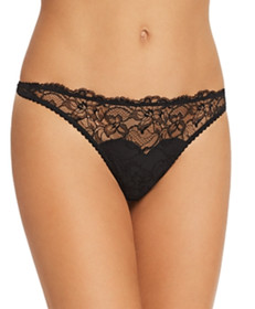 Dita Von Teese Women's Tryst G-String Thong in Black Size L  5391