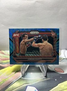 2023 Prizm UFC Jordan Leavitt ROOKIE BLUE WAVE #84 - Picture 1 of 6