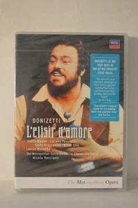 Donizetti L'elisir D'amore DVD New and Sealed Metropolitan Opera - Imagen 1 de 2