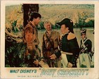 DAVY CROCKETT ORIGINAL LOBBY CARD FESS PARKER BUDDY EBSEN 1955 WALT DISNEY