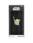 Disney Star Wars Yoda Lightsaber Cord Bracelet Cute Chibi Kawaii Adjustable New