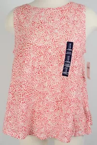 NWT Womens GAP Easy Tee Loose Fit Tank Top Star Print - 415794BG - Picture 1 of 3