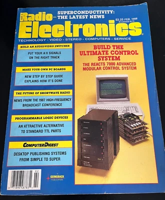 RADIO ELECTRONICS Magazine November 1988 - Image 1 of 4