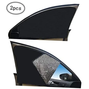 Side Window Sun Shade - Car Front Magnetic Privacy 2 Pcs Front 2 pcs - Picture 1 of 7