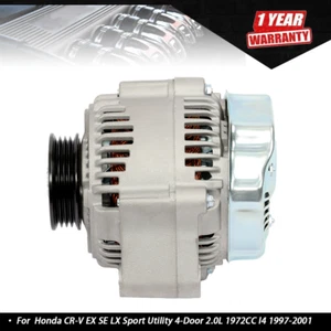 Alternador para Honda CR-V EX SE LX deportivo utilitario 4 puertas 2,0 L 1972CC l4 1997-2001 - Imagen 1 de 12